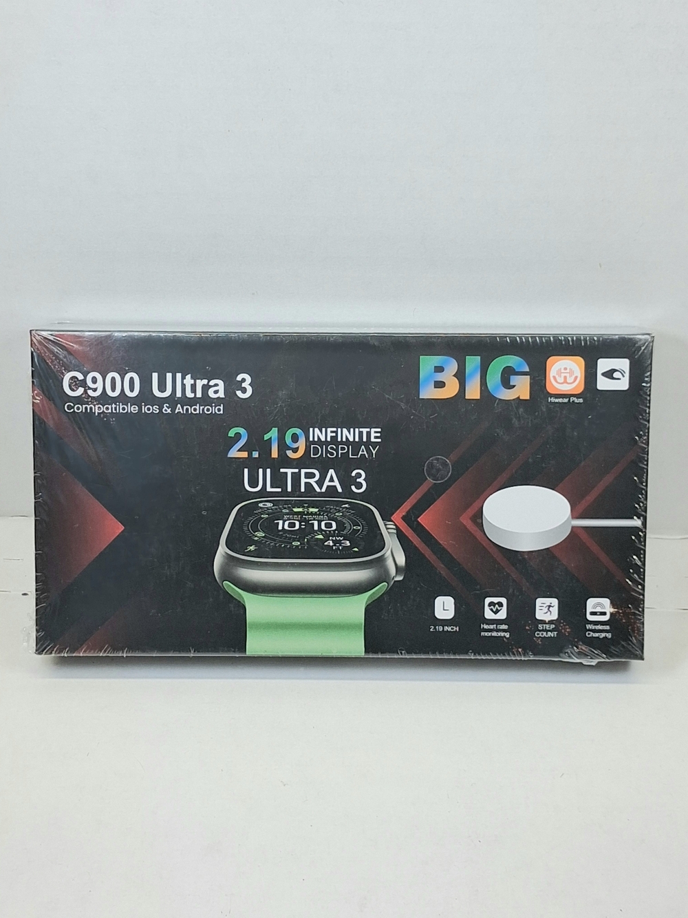 C900 Ultra 3 Smartwatch by BIG - Green